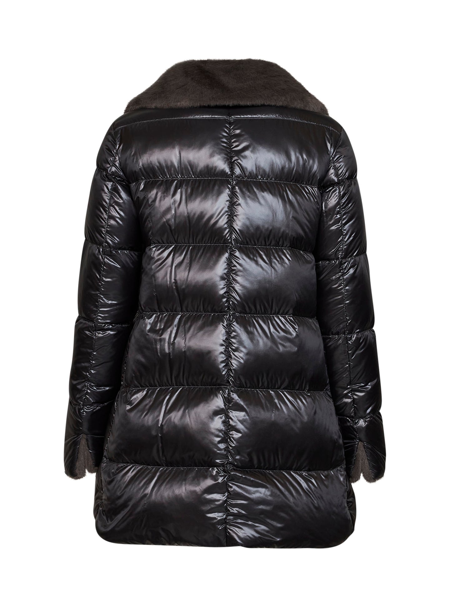 A-Shape in Nylon Ultralight e lady alternative fur grigio