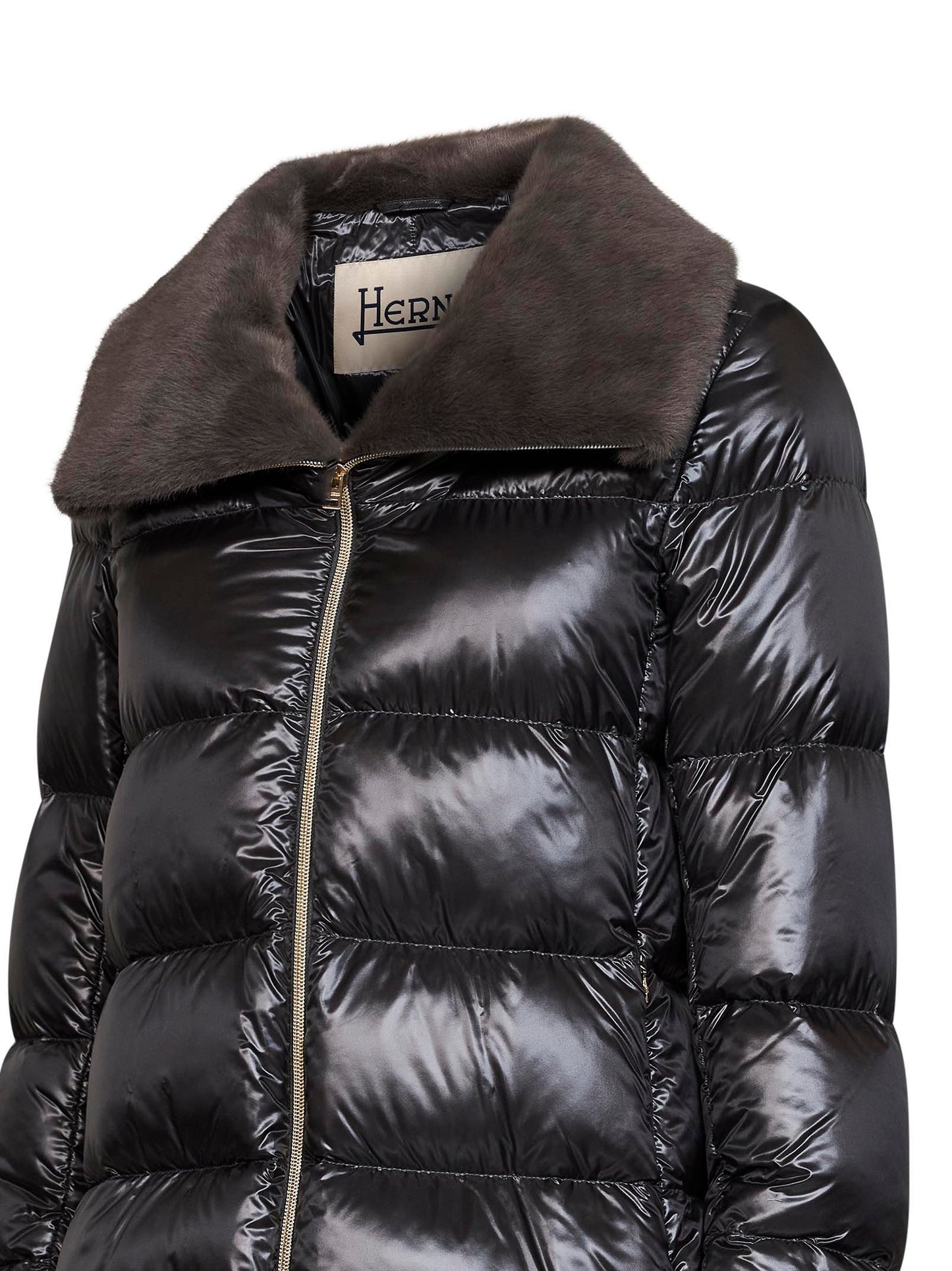 A-Shape in Nylon Ultralight e lady alternative fur grigio