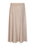 Chantilly cashmere-feel flannel Resort long skirt