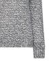 Maglione Resort in misto alpaca e lurex grigio melange