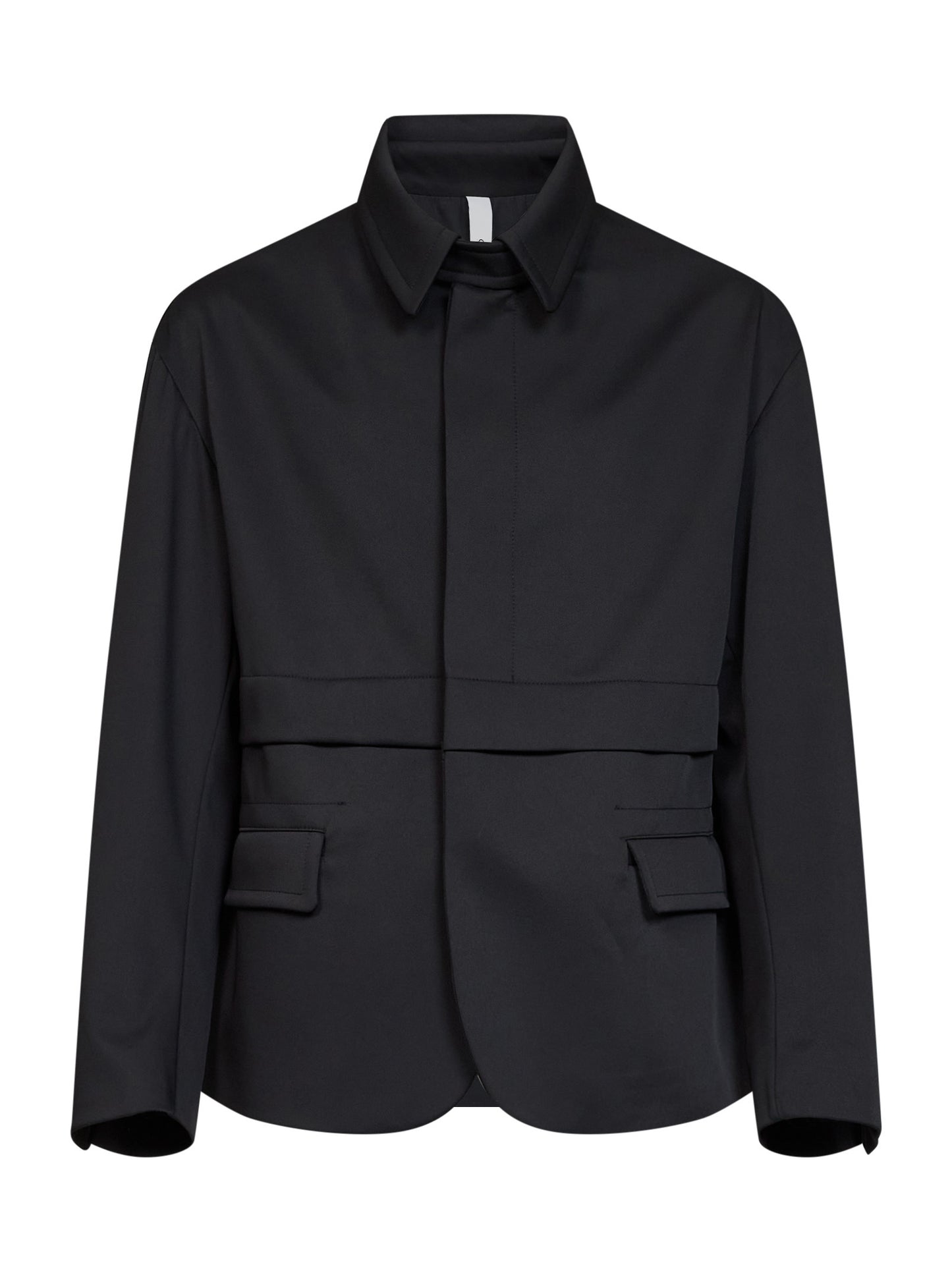 Giacca Fantese in tessuto tecnico stretch nero