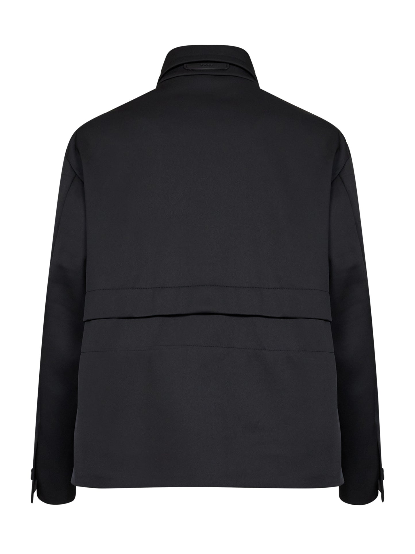 Giacca Fantese in tessuto tecnico stretch nero