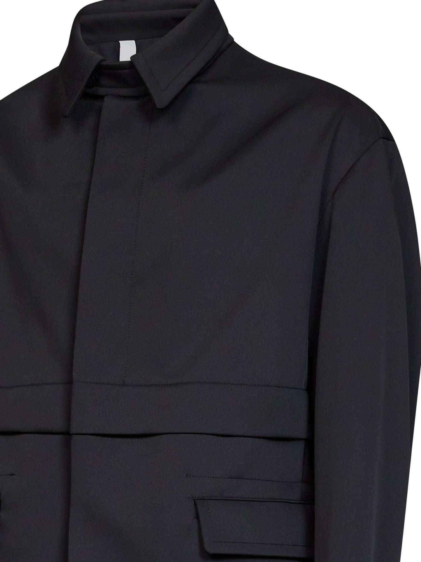 Giacca Fantese in tessuto tecnico stretch nero