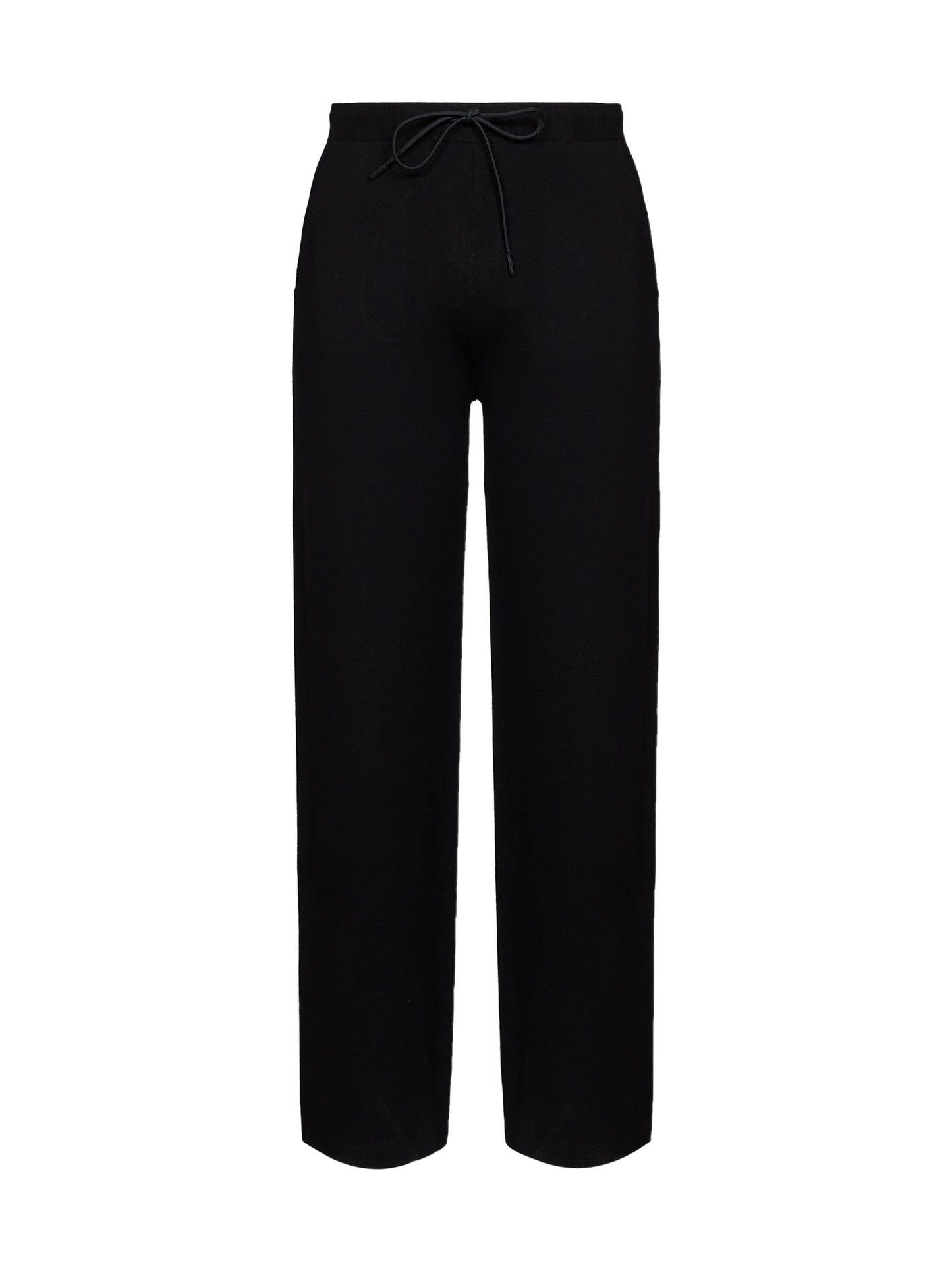 Pantaloni sportivi Torre Mozza in maglia compatta nera