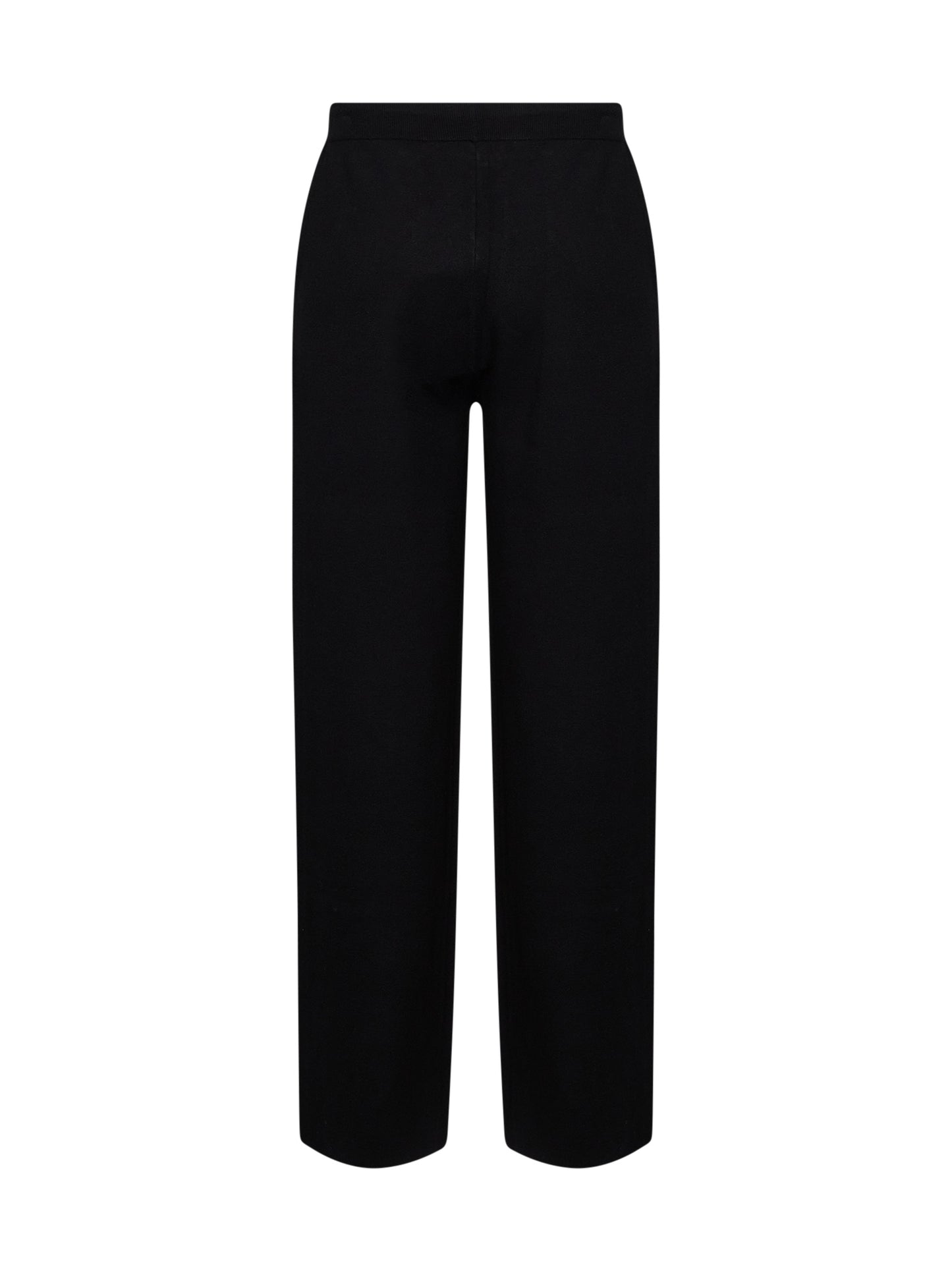 Pantaloni sportivi Torre Mozza in maglia compatta nera