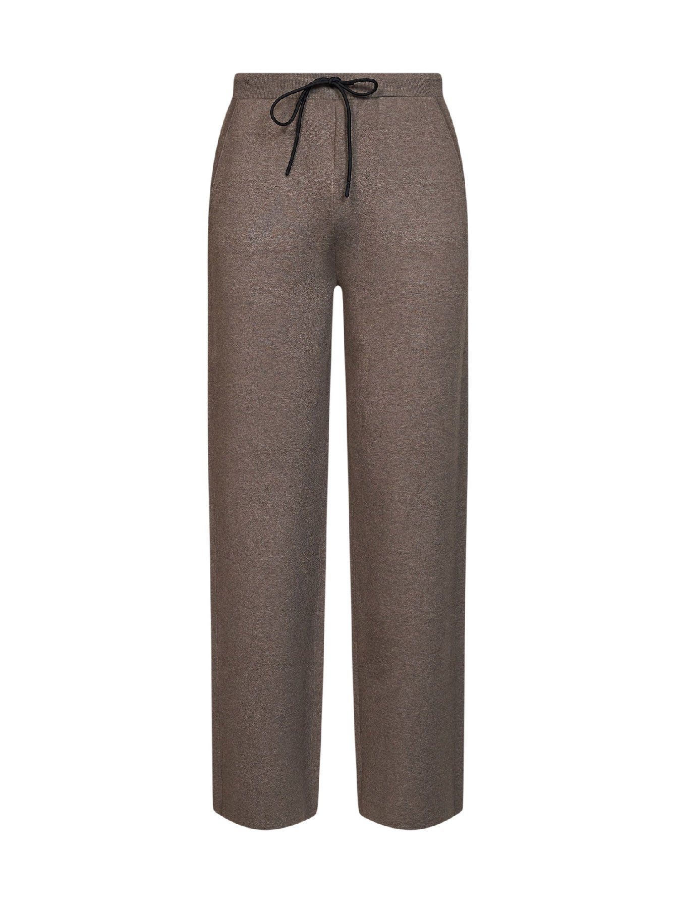 Taupe compact knit Torre Mozza sweatpants