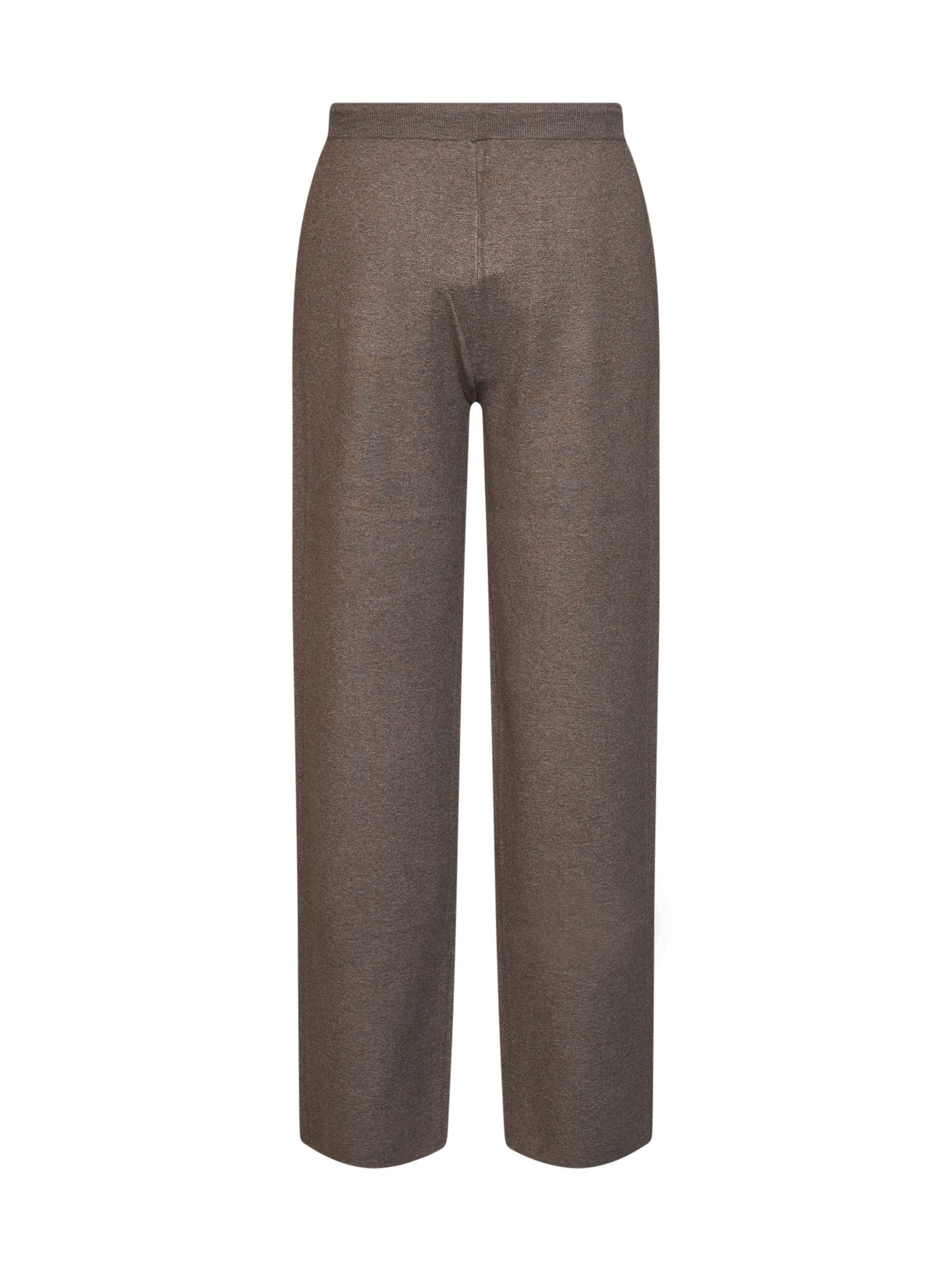 Taupe compact knit Torre Mozza sweatpants