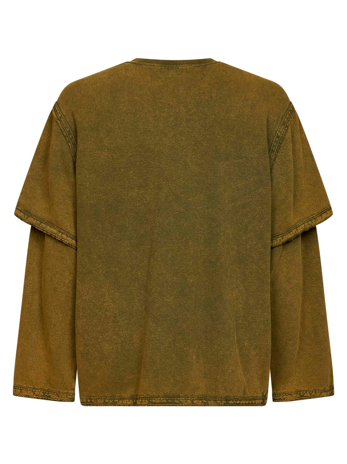 Acid moss jersey AMBRO double-sleeve sweatshirt