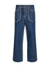 Jeans DAMBO in denim Giapponese blu