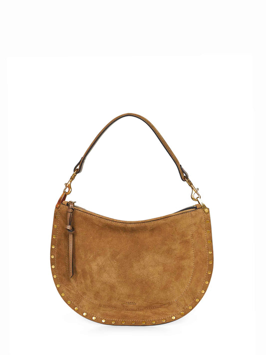 Borsa a spalla Oskan Soft Zip tortora