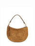 Borsa a spalla Oskan Soft Zip tortora
