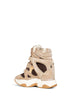 Sneakers Balskee in pelle scamosciata marrone sabbia