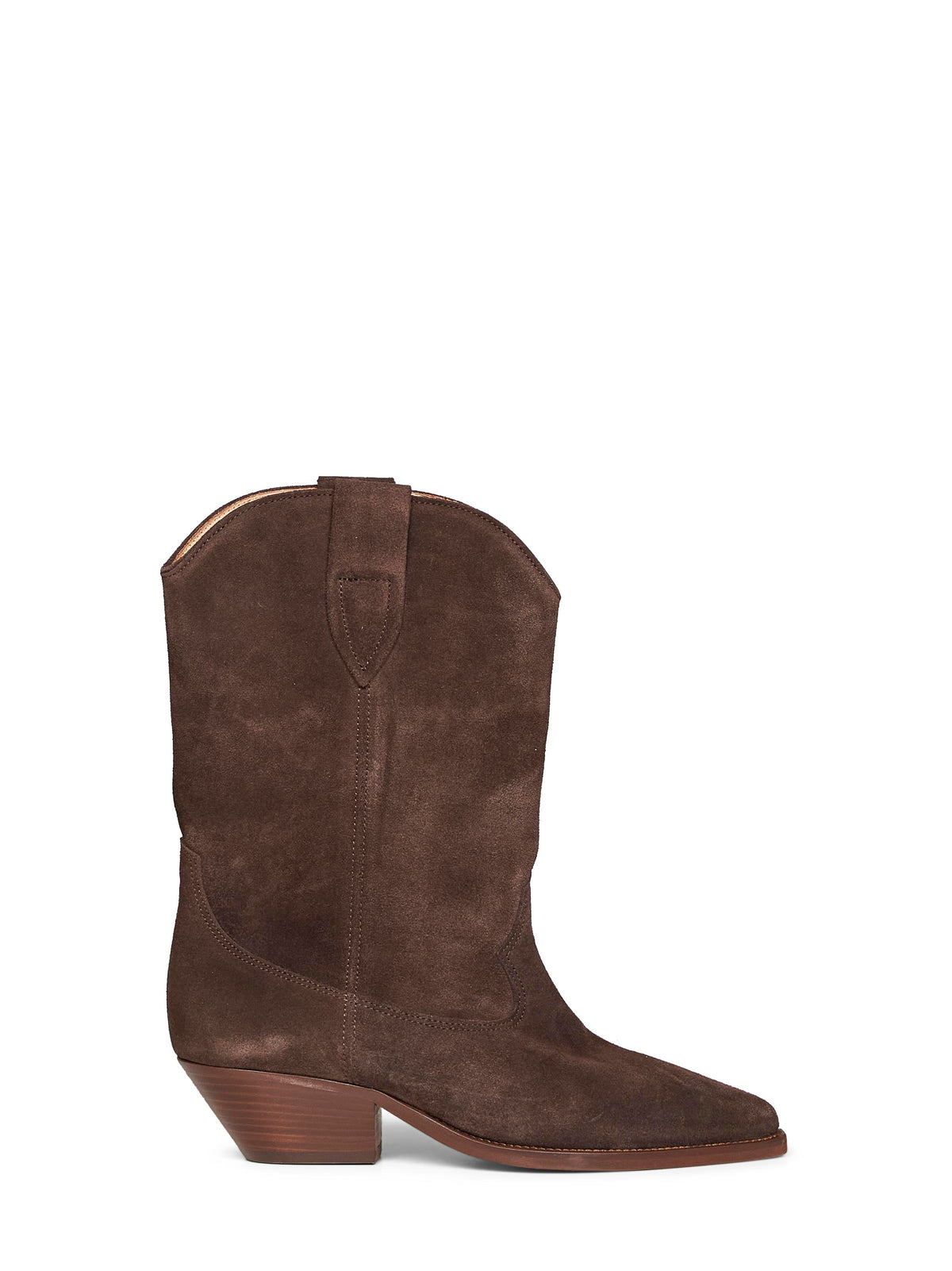 Chocolate suede Duerto western boots