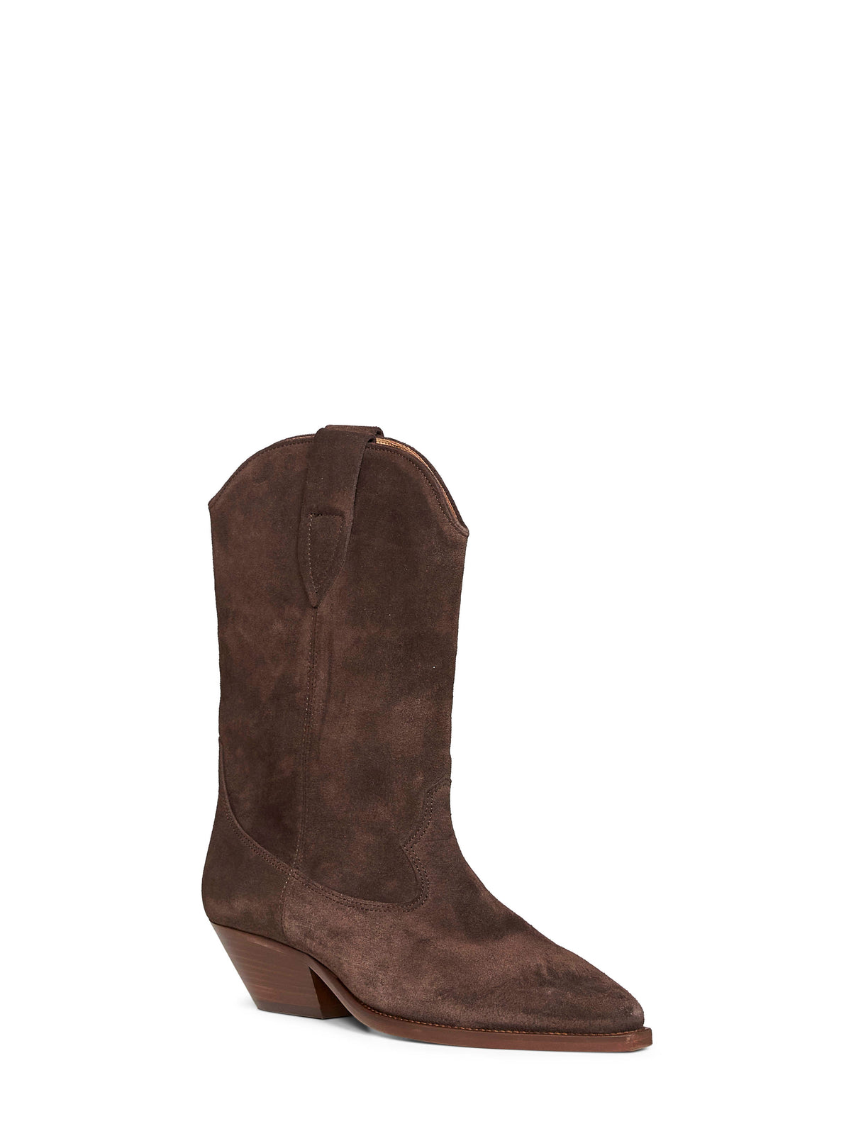 Chocolate suede Duerto western boots