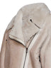 Ecru Adelina-Gb sheepskin jacket