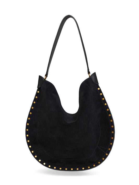 Borsa a spalla Oskan Hobo Soft nera