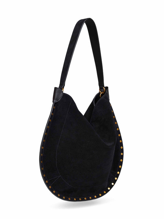 Borsa a spalla Oskan Hobo Soft nera