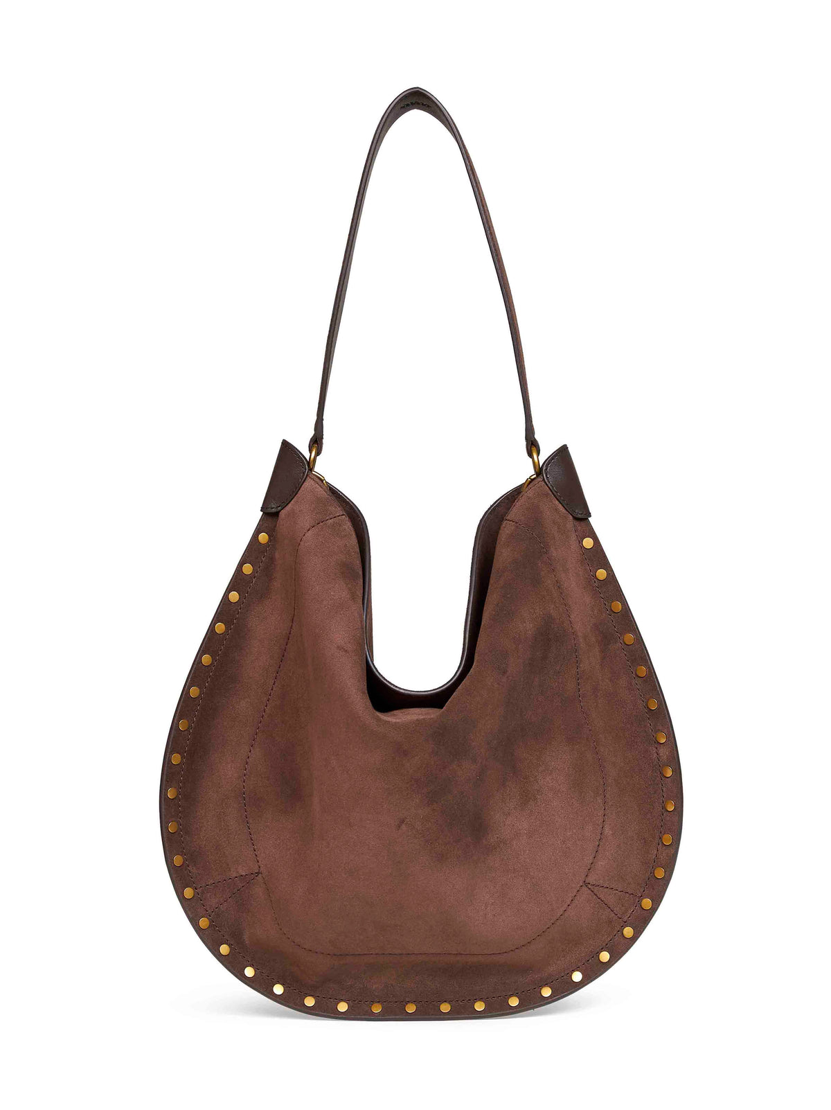 Coffee Oskan Hobo Soft shoulder bag