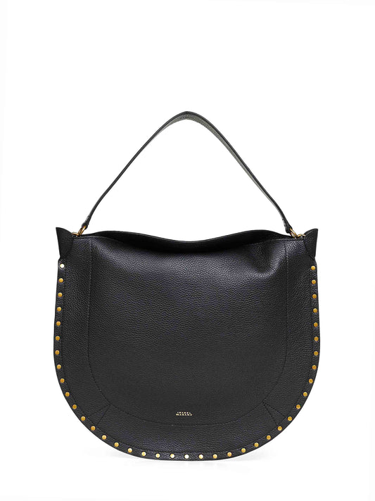 Black Oskan Hobo Soft shoulder bag