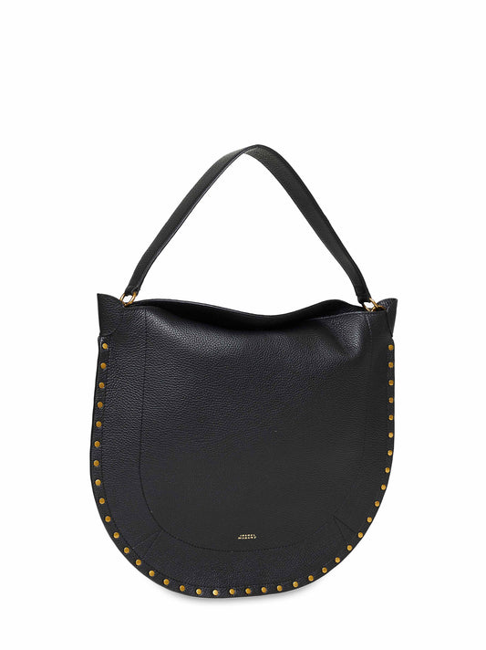 Black Oskan Hobo Soft shoulder bag