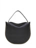 Borsa a spalla Oskan Hobo Soft nera