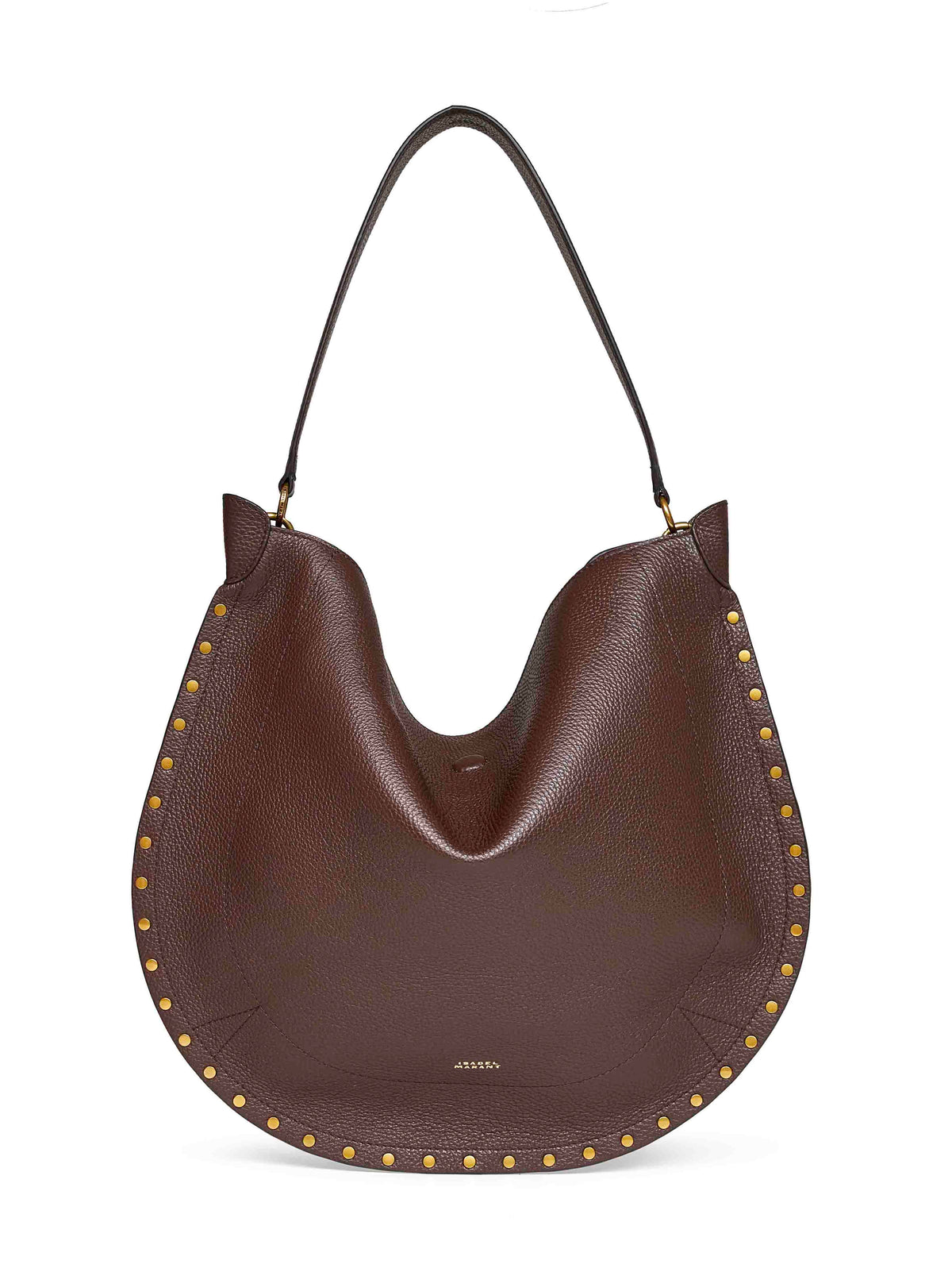 Borsa a spalla Oskan Hobo Soft caffé