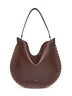 Borsa a spalla Oskan Hobo Soft caffé