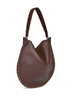 Borsa a spalla Oskan Hobo Soft caffé