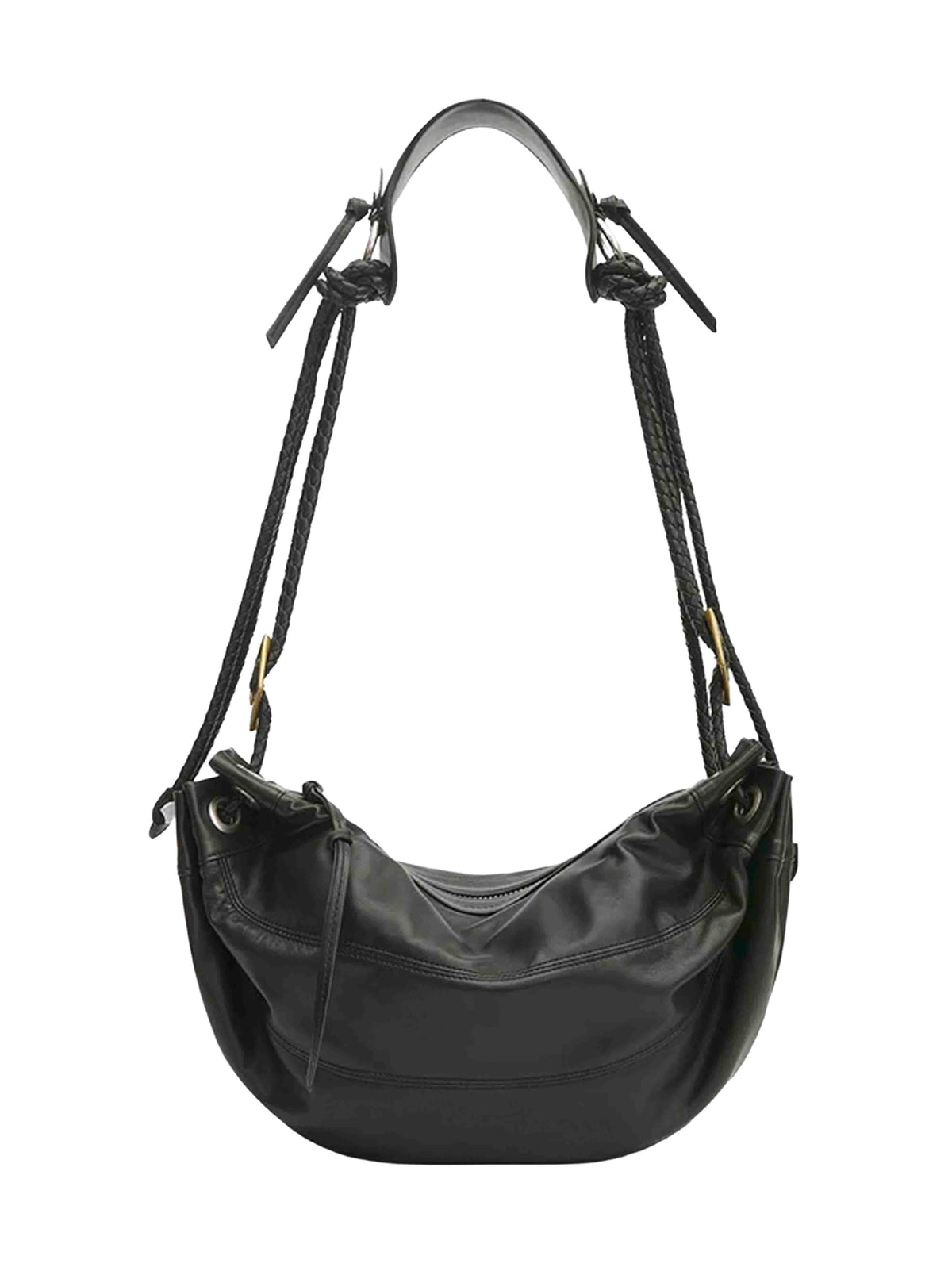 Borsa a spalla Maia Medium nera