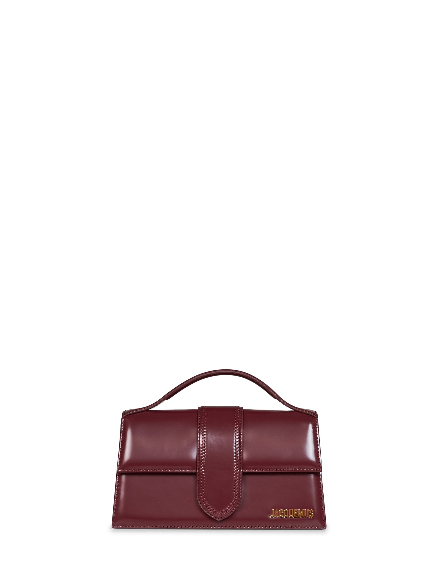 Burgundy The large Bambino handbag
