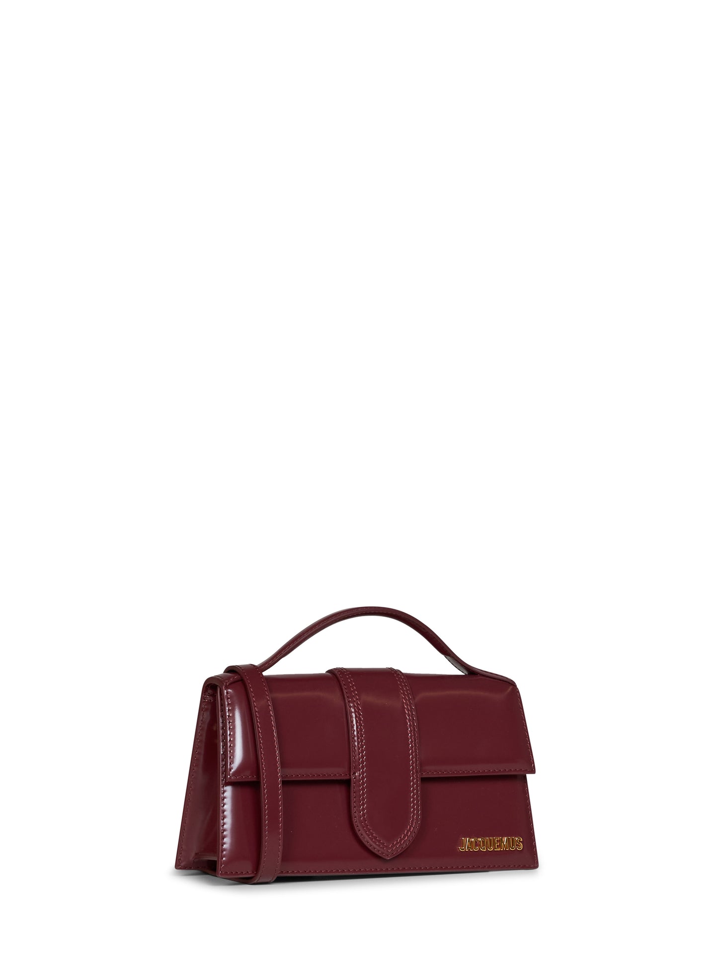 Burgundy The large Bambino handbag