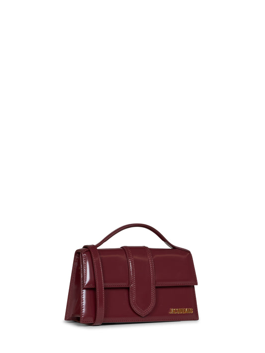Burgundy The large Bambino handbag