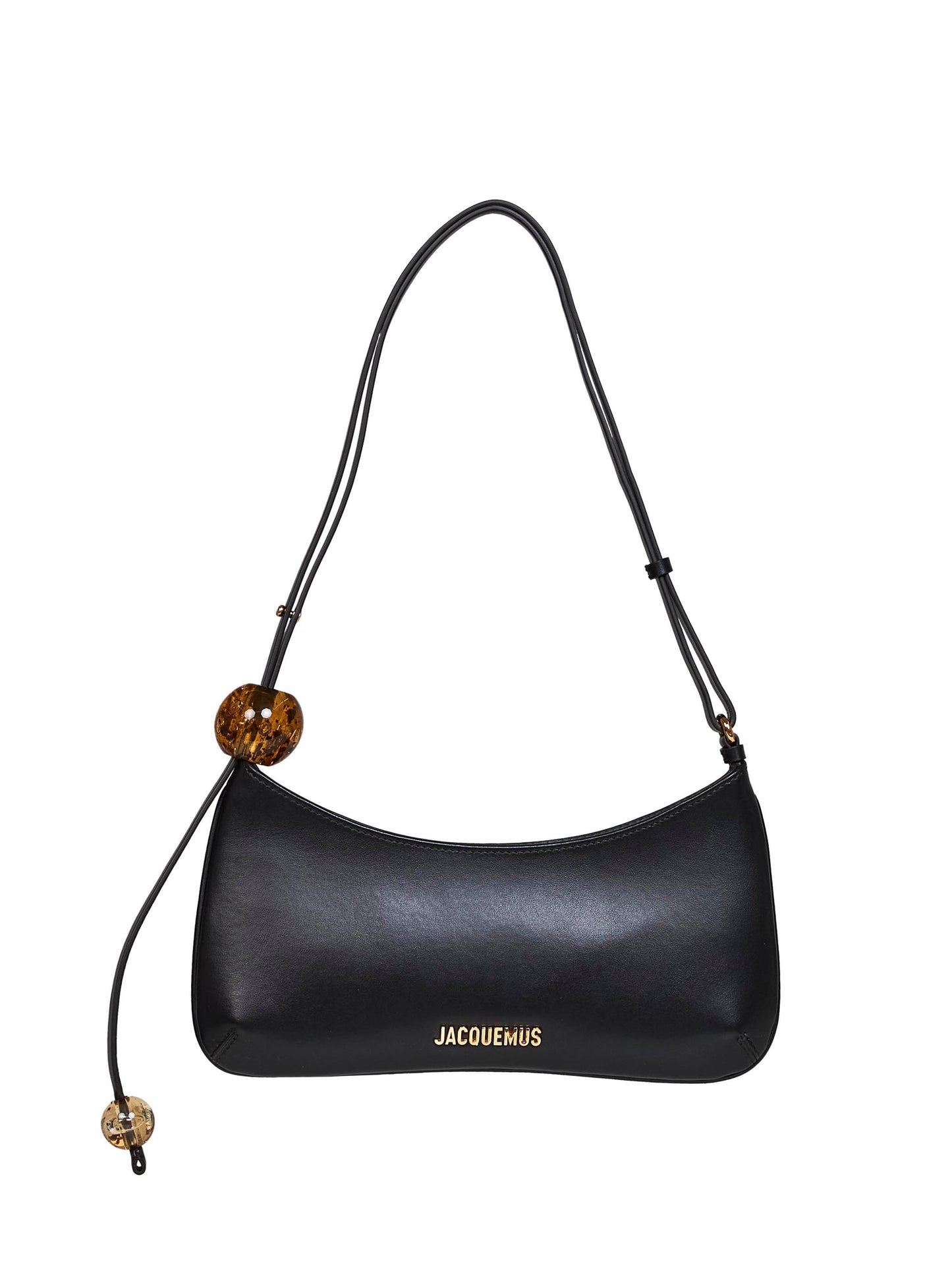 Black The Bisou Perle beaded shoulder bag