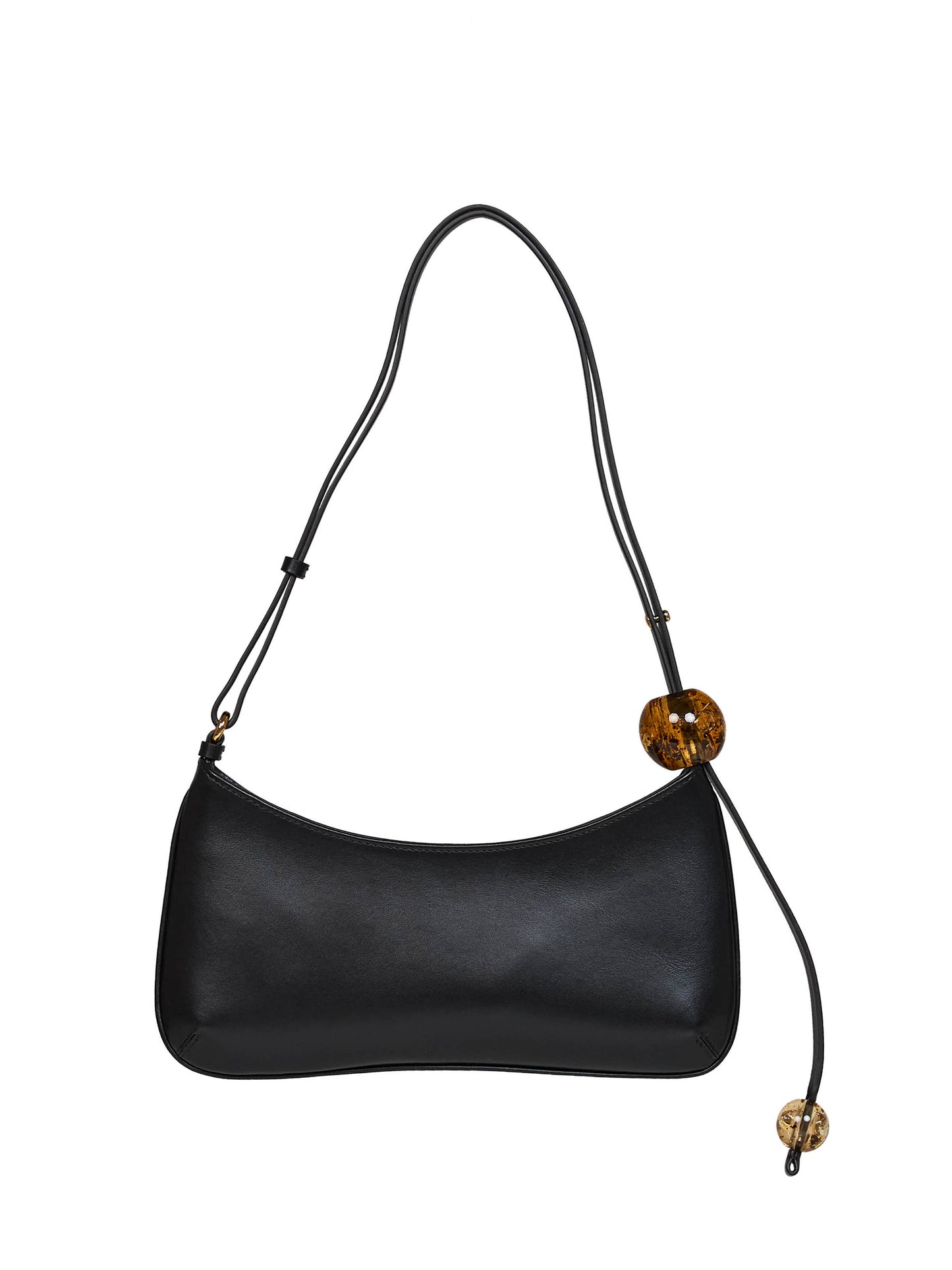 Black The Bisou Perle beaded shoulder bag