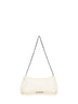 Light ivory The small Bisou Chaine shoulder bag