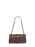 Midnight brown The Chaine Bambino shoulder bag