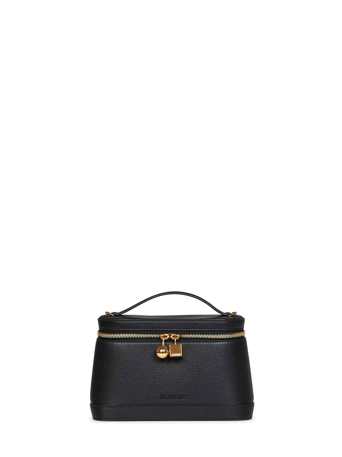 Borsa a mano con tracolla Vanity piccola nera