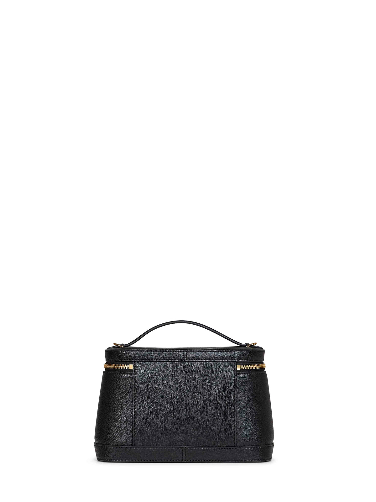 Borsa a mano con tracolla Vanity piccola nera
