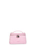 Borsa a mano con tracolla Vanity piccola rosa chiaro