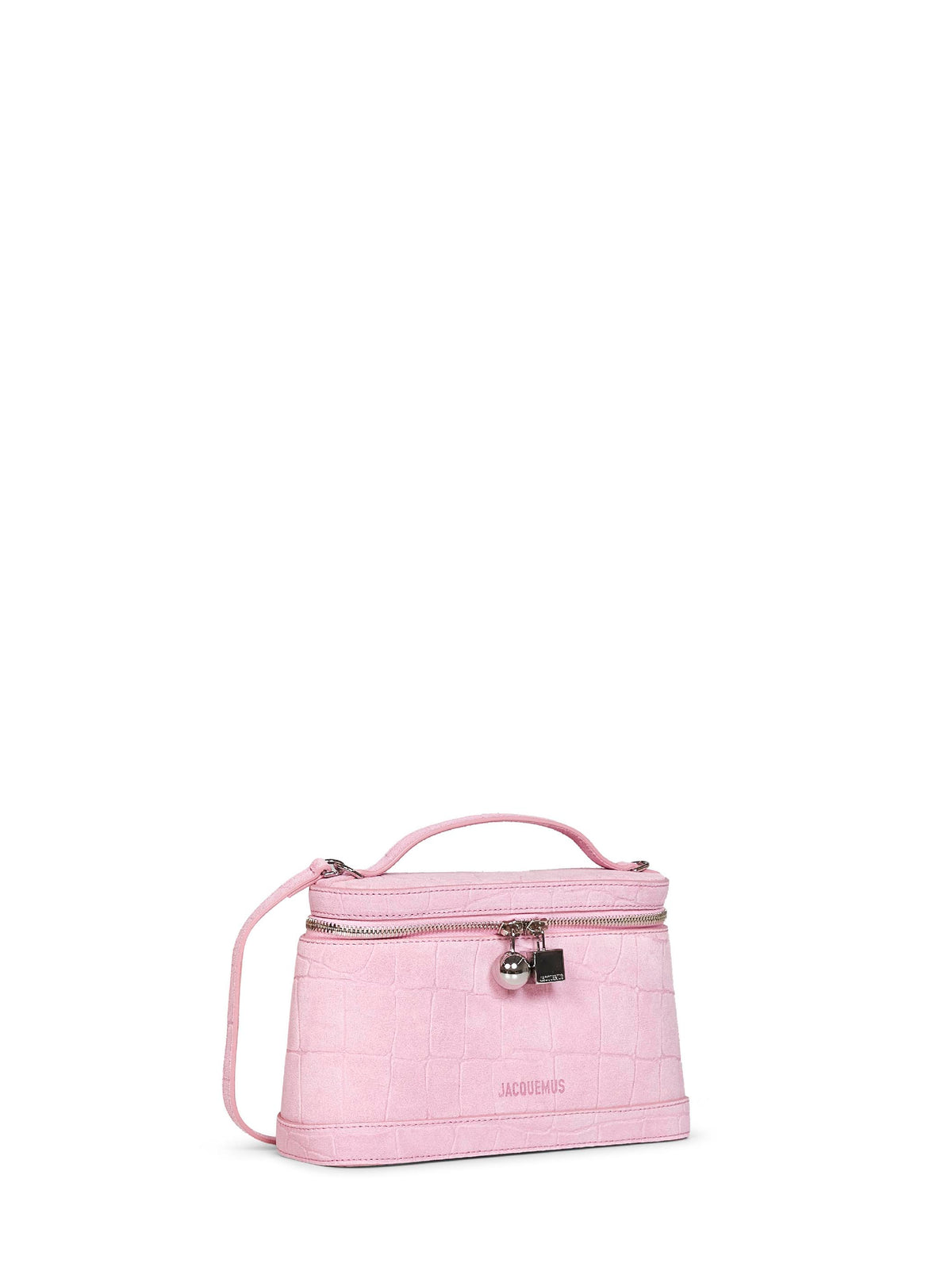 Borsa a mano con tracolla Vanity piccola rosa chiaro