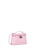 Borsa a mano con tracolla Vanity piccola rosa chiaro