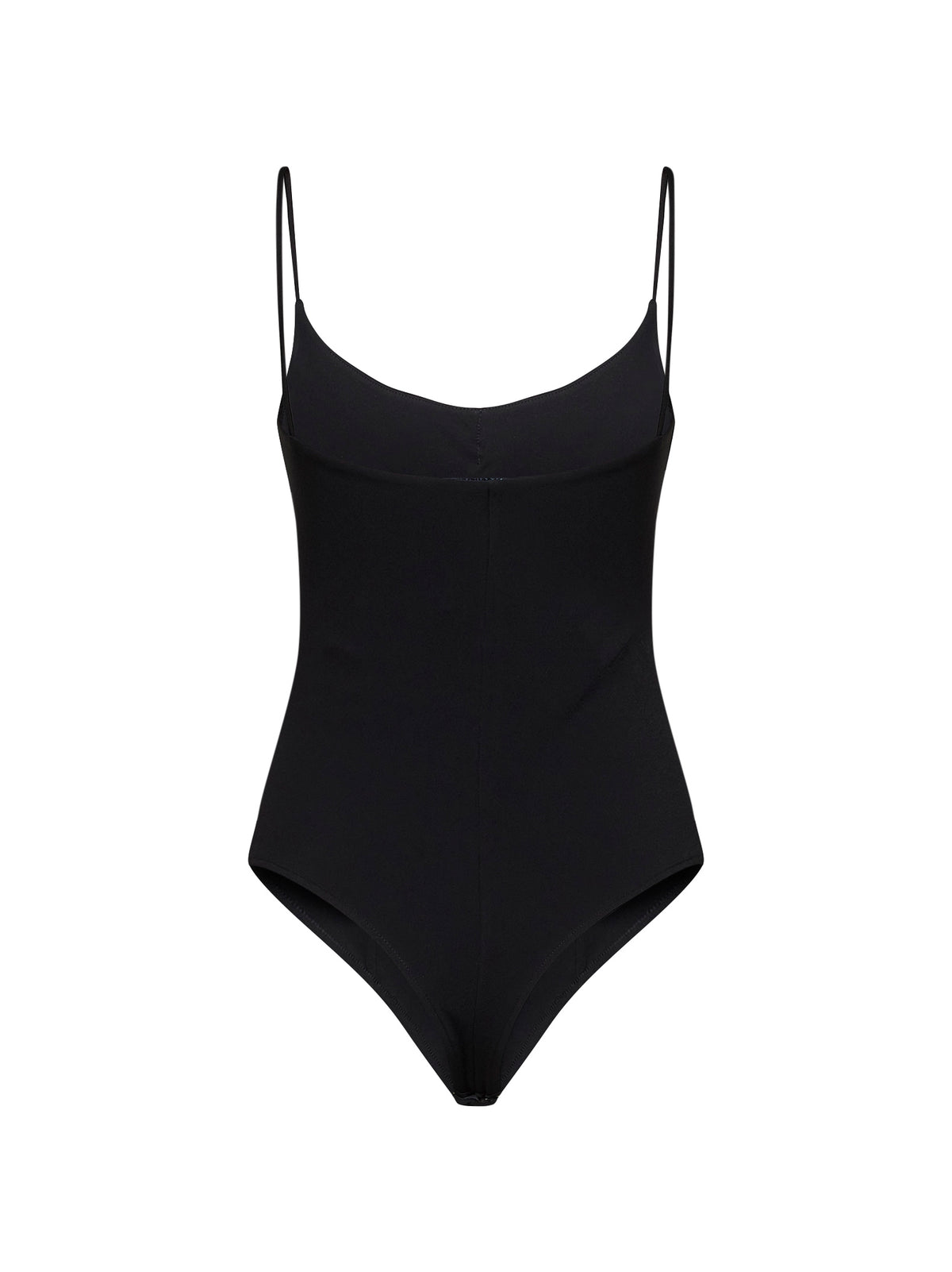 Black stretch jersey The Pina second-skin bodysuit