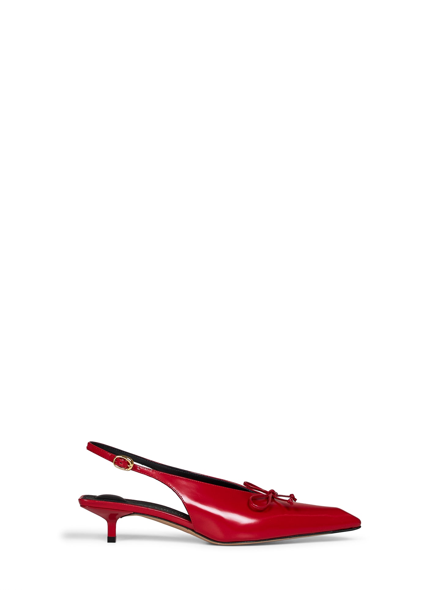 Red The low Cubisto slingback pumps