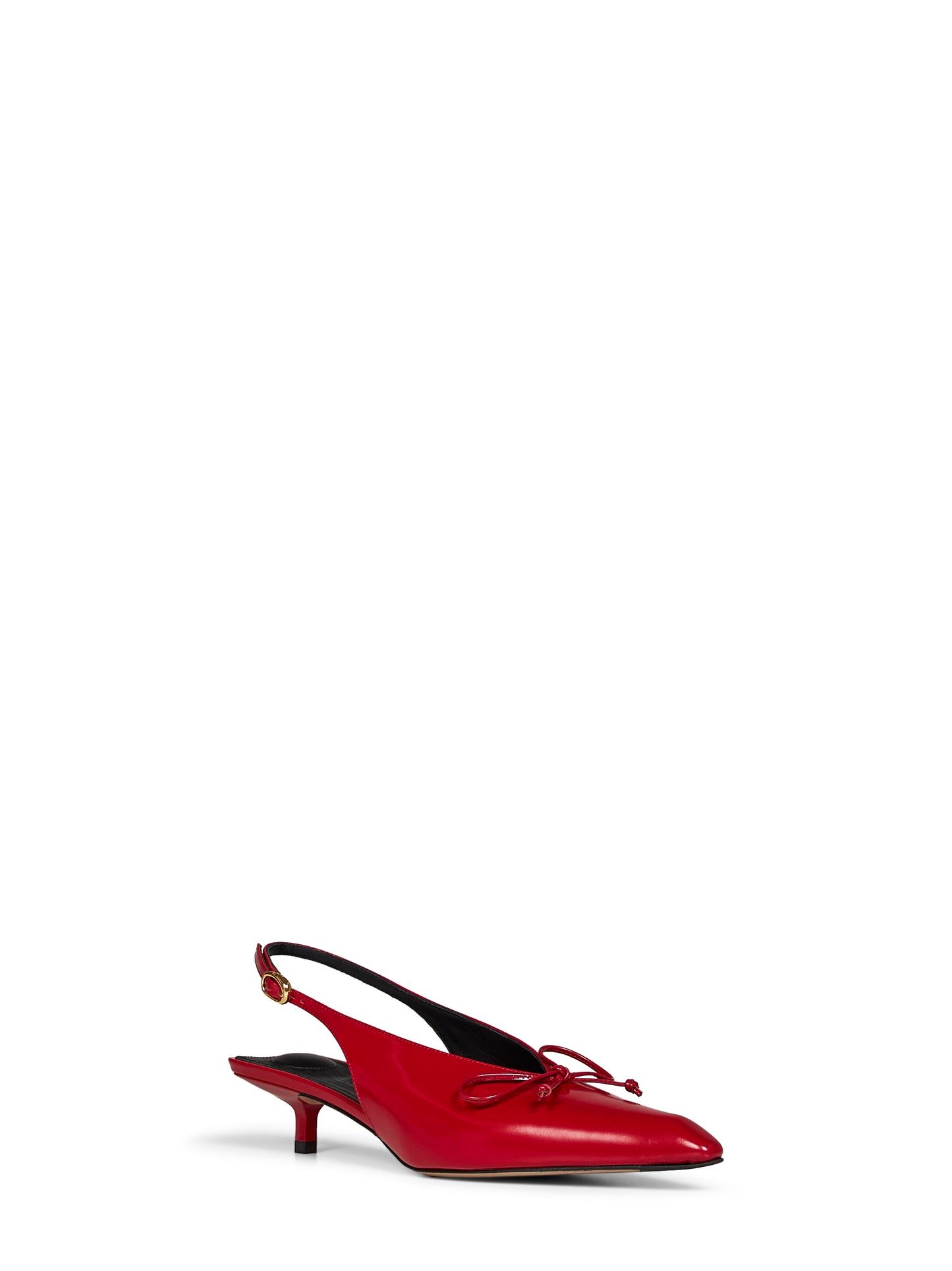 Red The low Cubisto slingback pumps
