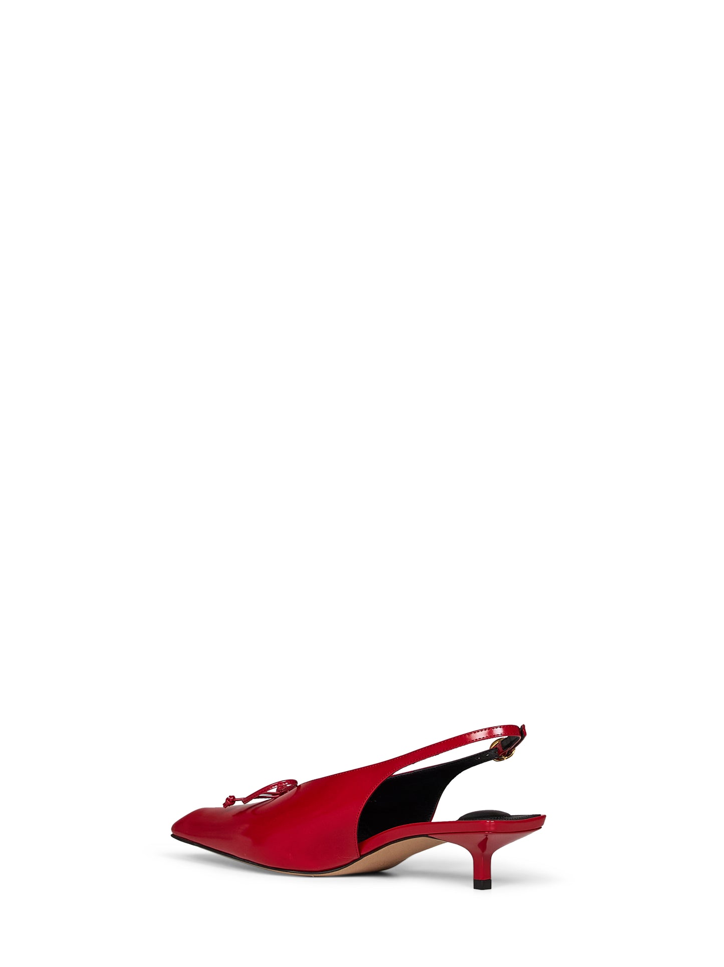 Red The low Cubisto slingback pumps