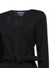Black wool The Miami fitted belted jacket