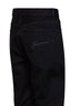Black The straight de-Nîmes washed denim jeans