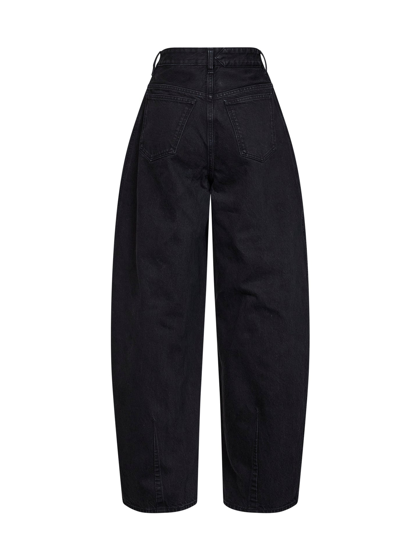 Jeans in denim de-Nîmes Ovalo nero