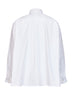 White stretch cotton poplin The Poisson shirt