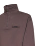 Brown The Gros Grain zipped-rollneck sweatshirt